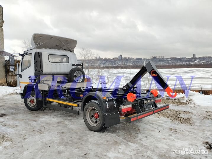Мультилифт Dongfeng Z55N + Kromann 3 т. до 14 м3