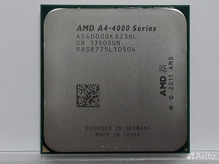 Процессор FM2 AMD A4-4000 (2x3000MHz L2 1024Kb)б/у