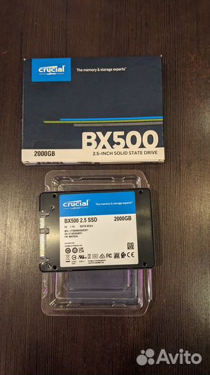 Ssd Crucial bx500 2Gb