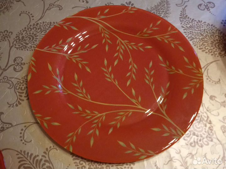 Блюда для сервировки, стекло/фарфор,импортные