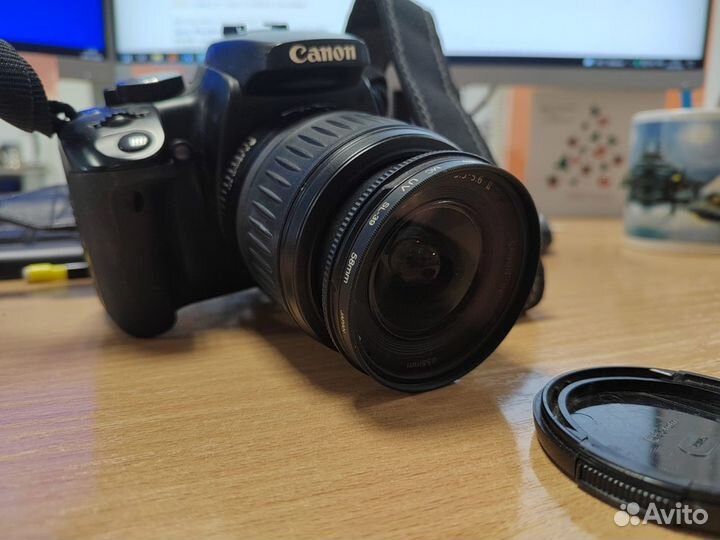 Фотоаппарат Canon EOS 400D + вспышка, полный компл