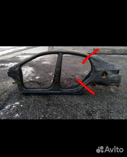 Бочина кусками Hyundai Solaris 2011-2017 пос