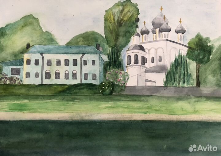 Картины пейзаж города Вологда