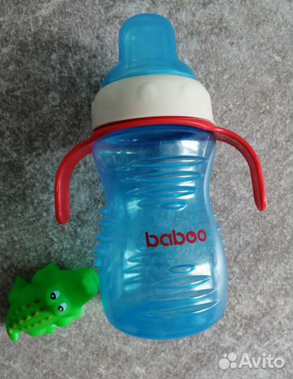 Поильник-непроливайка 260 мл, 6 мес+ baboo Новый