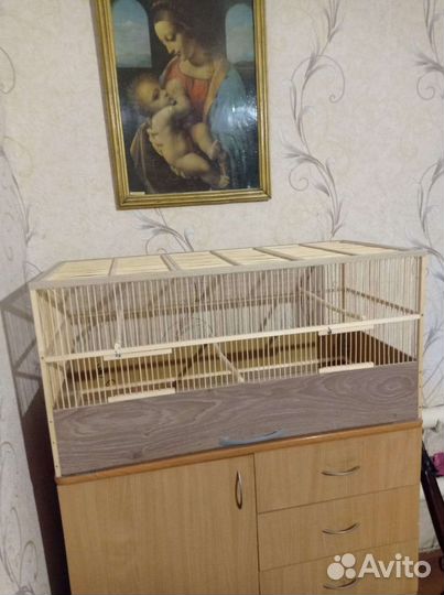 Большая клетка для птиц