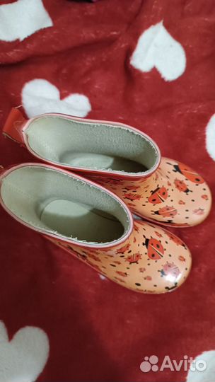 Сапожки для малышки 22 размер