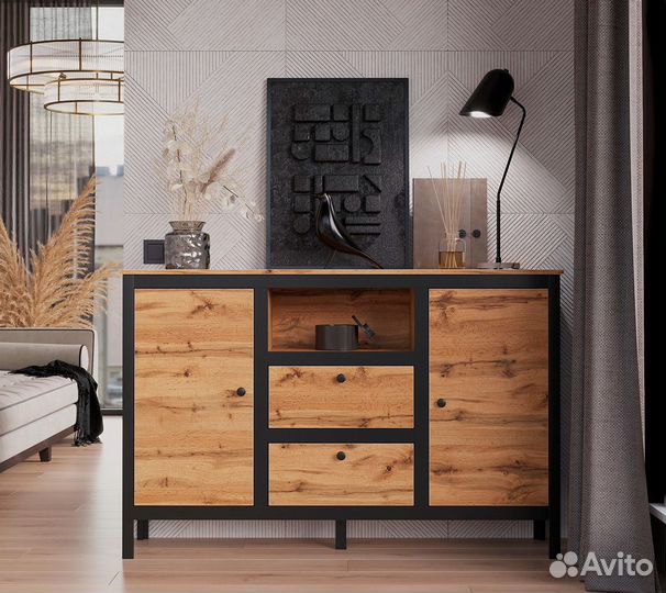 Тумба Loft KOM2D2S/150