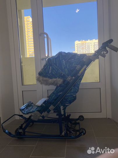 Коляска санки