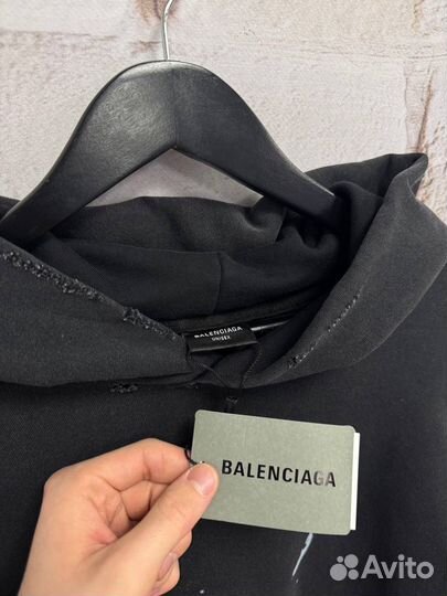 Худи balenciaga paris liberty (новинка 2025)