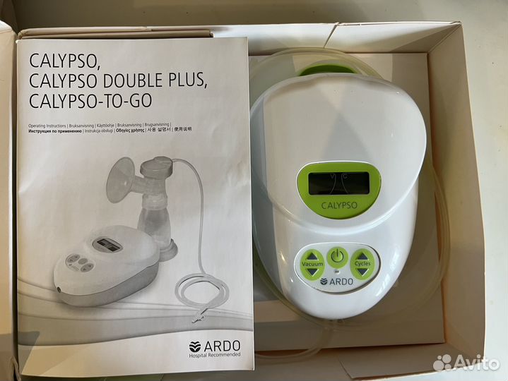 Молокоотсос электрический ardo calypso