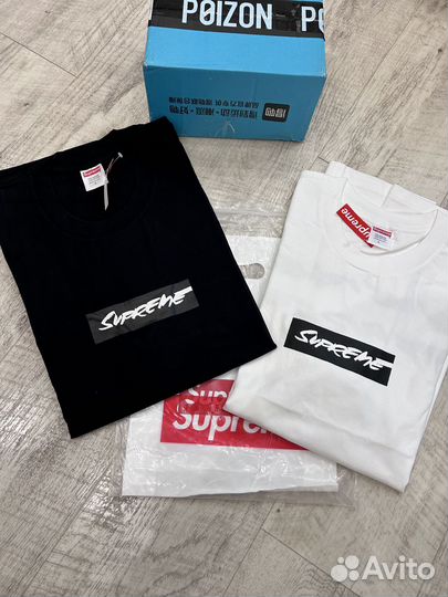 Supreme Futura Box Logo Tee оригинал