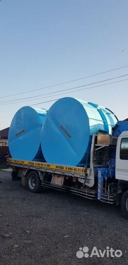 Емкость для разведения рыбы 3х1м