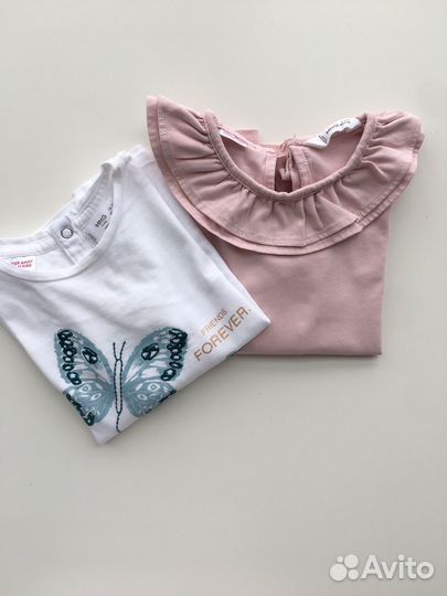 Лонгслив mango 92 (2 шт)