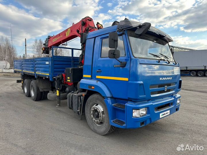 КАМАЗ 65117 с КМУ, 2020