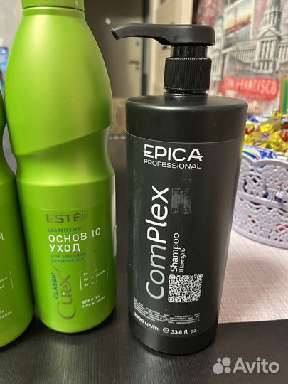 Шампунь estel, epika,ollin