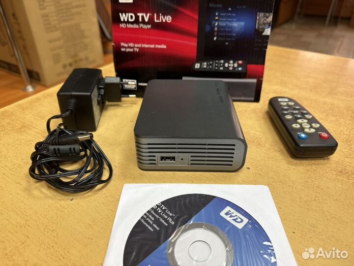 Приставка медиаплеер для телевизора WD TV Live