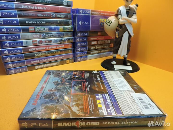 Игра Back 4 Blood для PS 4 steelbook бу