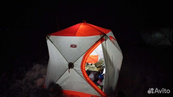Палатка для зимней рыбалки бу