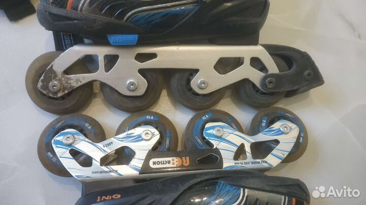 Роликовые коньки раздвижные 31-36 размер