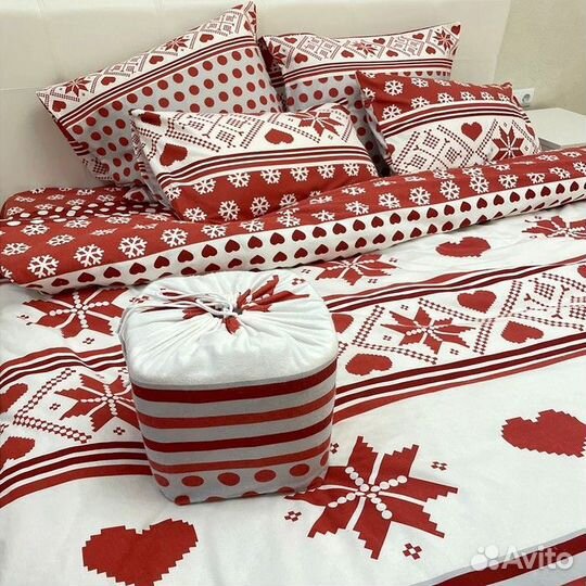 Постельное бельё Евро 200х220см, 240х260см, 50х70с