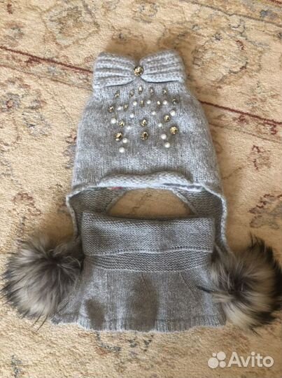 Набор Шапка и манишка Dan&Dani, р.56