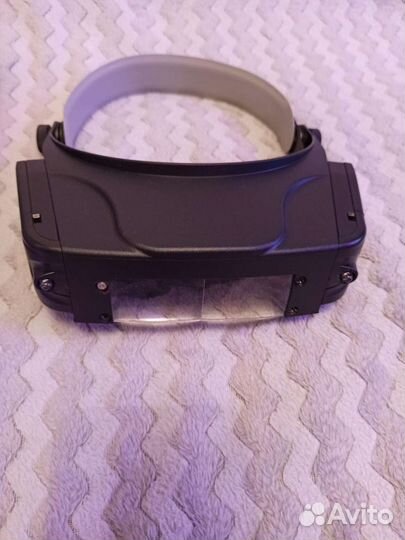 Лупа налобная с подсветкой