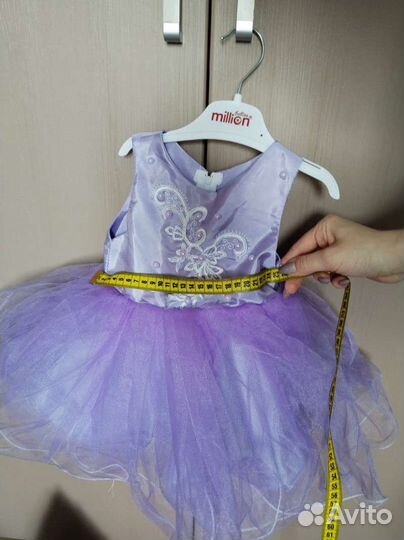 Платье для девочки 68 74