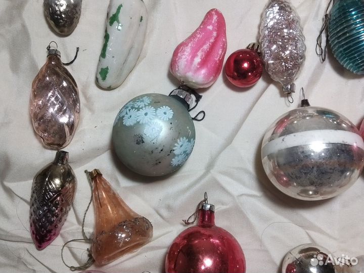 Елочные игрушки СССР