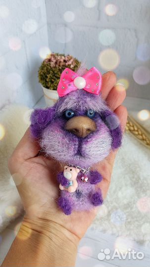 Вязаные миниатюрные собачки