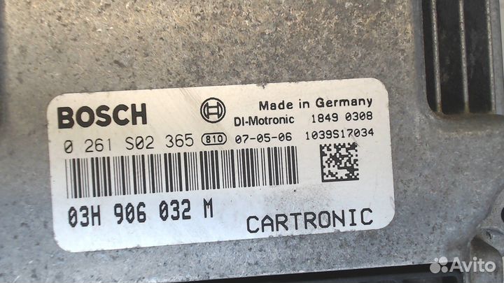 Блок управления двигателем Porsche Cayenne, 2008