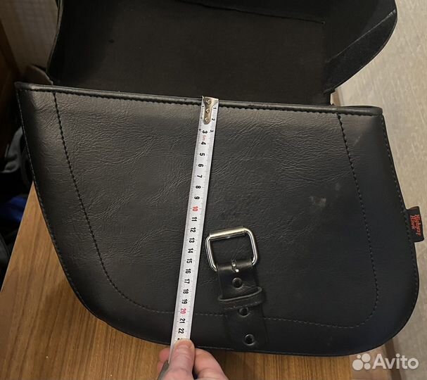 Кожанные мотокофры Highway Hawk