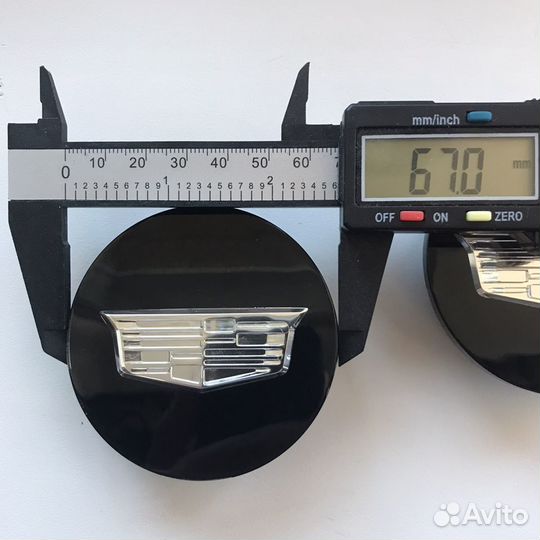 Колпачки заглушки на литые диски Cadillac Кадиллак