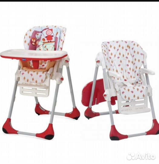 Стульчик Chicco Polly 2в1 Happy Land