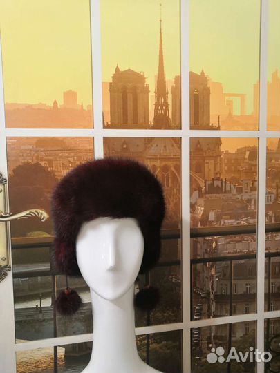 Шапка норковая