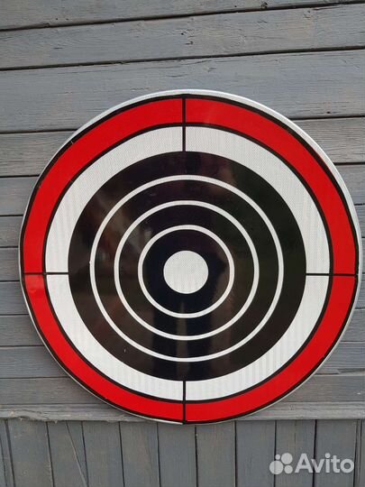 Мишень светоотражающая, металлическая