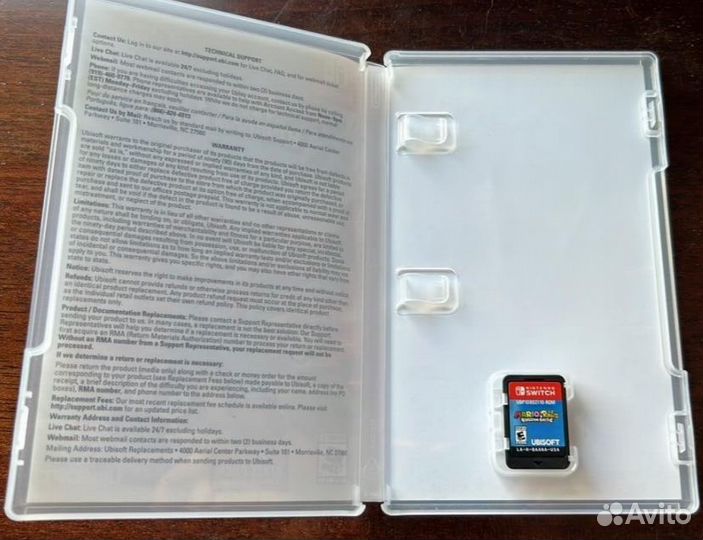 Игры Марио на Nintendo Swich 2шт