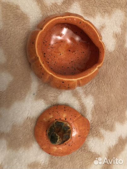 Керамическая тыква ручной работы