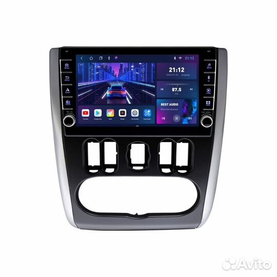 Магнитола Nissan Almera g15 с крутилками 1/16