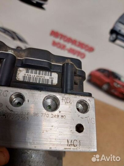 Блок Абс Ситроен с4 с есп