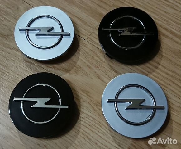 Колпачки заглушки на литые диски Opel 64 mm