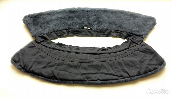 Воротник из натурального из искусственного меха