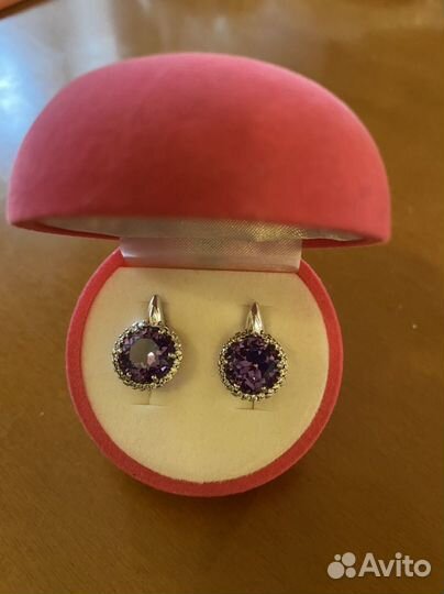 Серебряные серьги