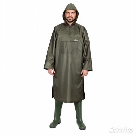 61742 Плащ Novatex Тень проклеенный хаки (Novatex