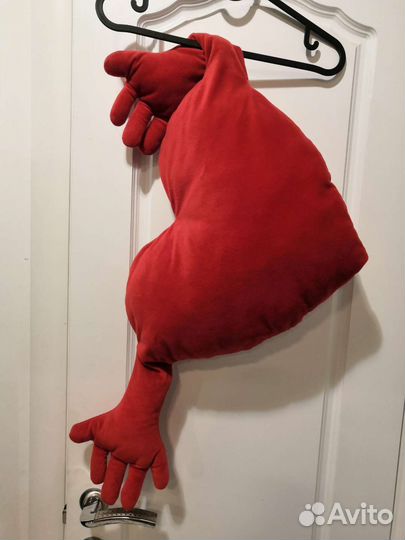 Подушка обнимашка Икеа сердце с ручками