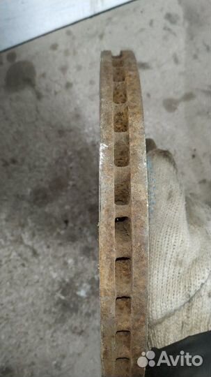 Тормозной диск передний Audi A4 B7 2005-2007