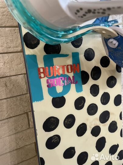 Сноуборд Burton Social 151 в комплекте
