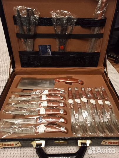 Набор кухонных ножей royal в кейсе