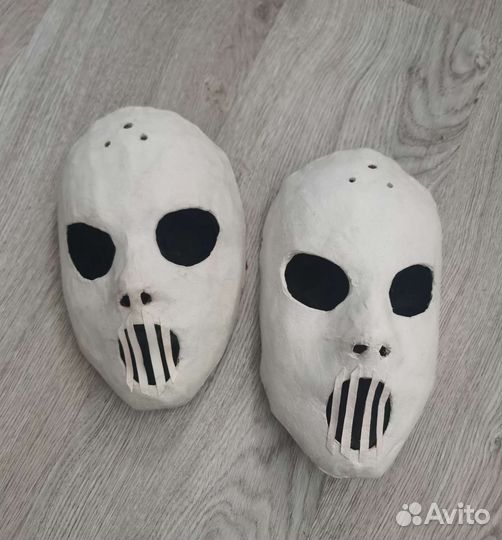 Маска hardcore, Angerfist, зло Jason, венецианская