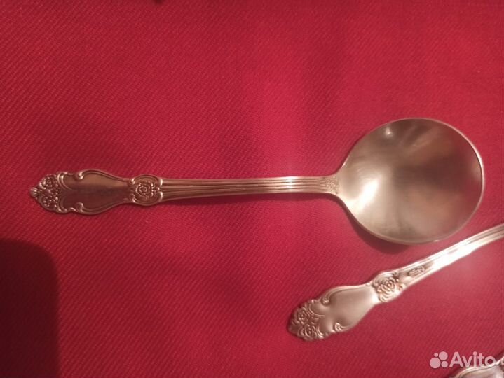 Чайные круглые ложки.Мельхиор.Кольчугино