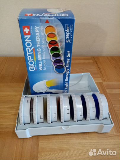Лампа биоптрон zepter комплект светофильтров